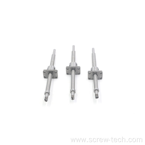 Ball screw 1002 with bi-directional thread and double nut